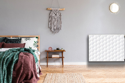 Decorative radiator mat Honeycomb