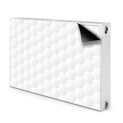 Decorative radiator mat Honeycomb