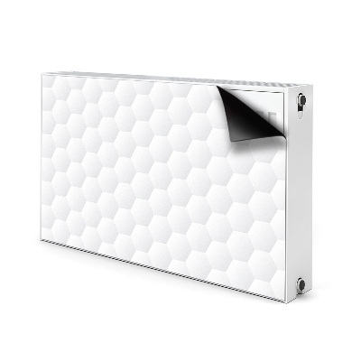 Decorative radiator mat Honeycomb