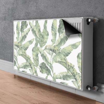 Radiator cover Banana leaves