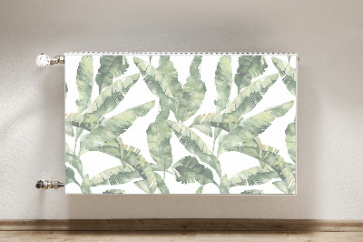 Radiator cover Banana leaves