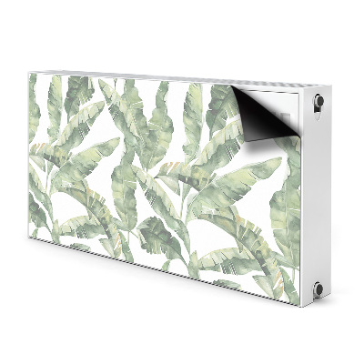 Radiator cover Banana leaves