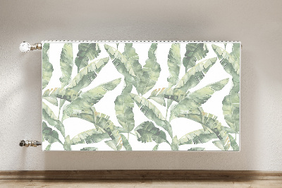 Radiator cover Banana leaves