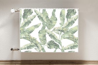 Radiator cover Banana leaves