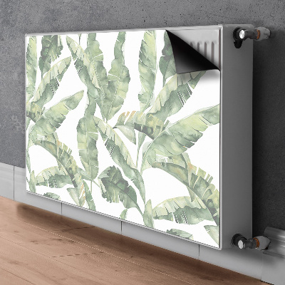 Radiator cover Banana leaves