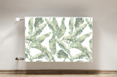 Radiator cover Banana leaves