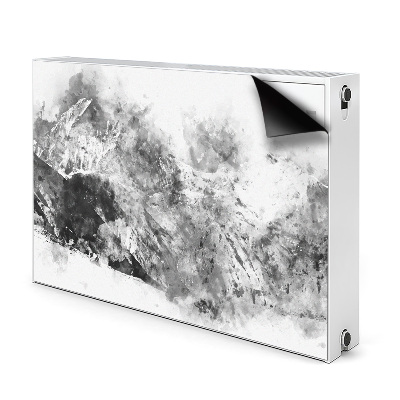 Decorative radiator cover Landscape