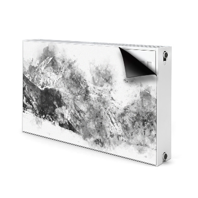 Decorative radiator cover Landscape