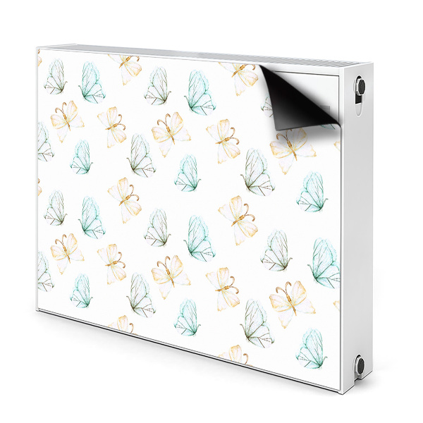 Magnetic radiator cover Butterflies