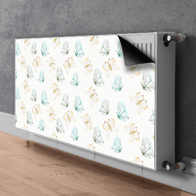 Magnetic radiator cover Butterflies