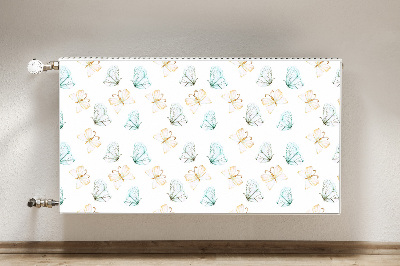 Magnetic radiator cover Butterflies