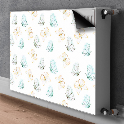 Magnetic radiator cover Butterflies