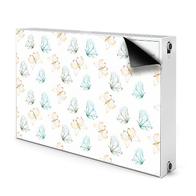 Magnetic radiator cover Butterflies