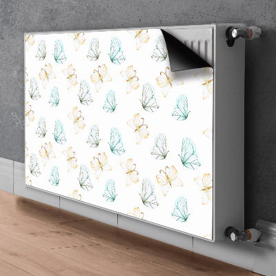 Magnetic radiator cover Butterflies