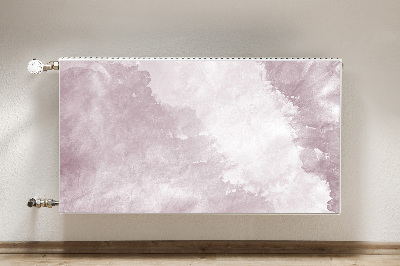 Decorative radiator mat Paper texture