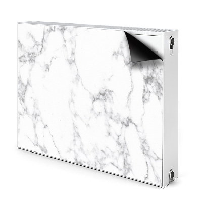 Magnetic radiator cover Marble stone