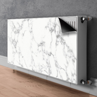 Magnetic radiator cover Marble stone