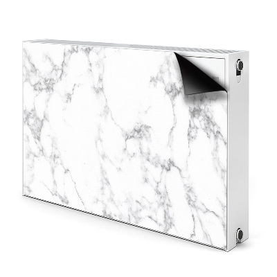 Magnetic radiator cover Marble stone