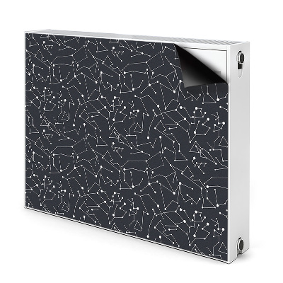 Decorative radiator cover Constellations galaxy