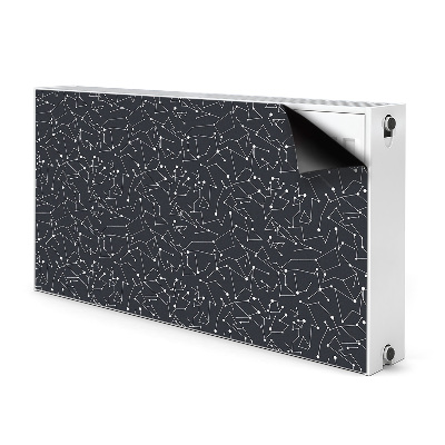 Decorative radiator cover Constellations galaxy