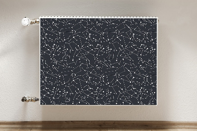 Decorative radiator cover Constellations galaxy