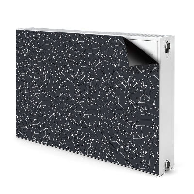 Decorative radiator cover Constellations galaxy