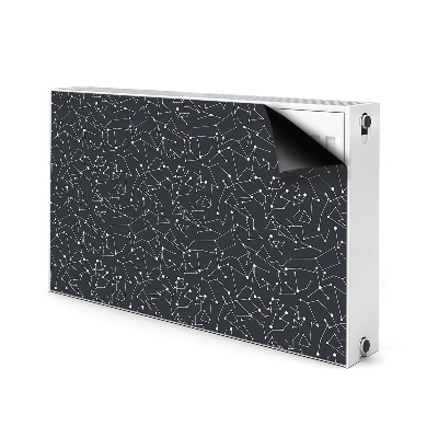 Decorative radiator cover Constellations galaxy