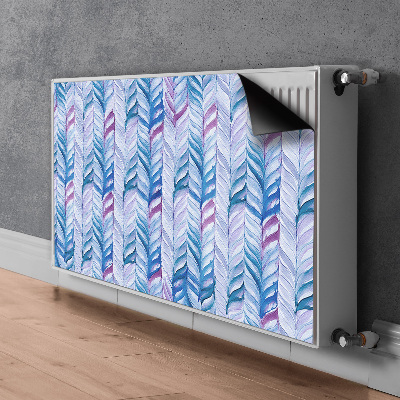 Magnetic radiator mat Flankeet pattern