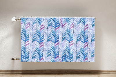 Magnetic radiator mat Flankeet pattern