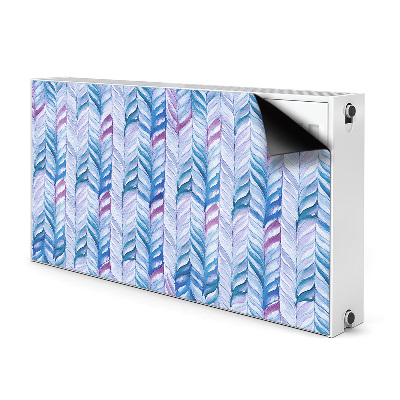 Magnetic radiator mat Flankeet pattern