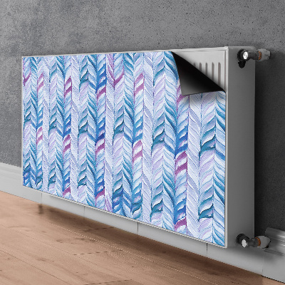 Magnetic radiator mat Flankeet pattern