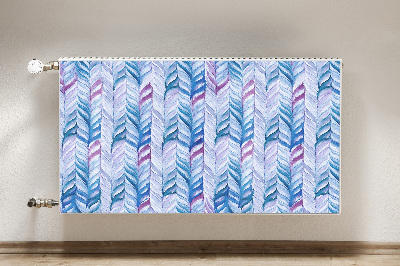 Magnetic radiator mat Flankeet pattern