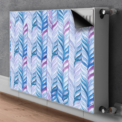 Magnetic radiator mat Flankeet pattern