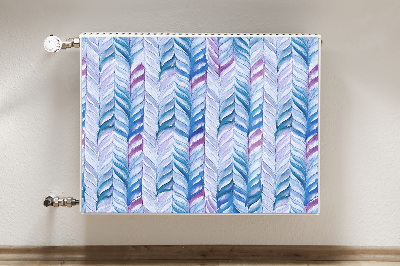 Magnetic radiator mat Flankeet pattern