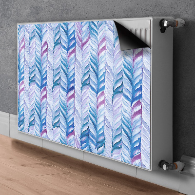 Magnetic radiator mat Flankeet pattern