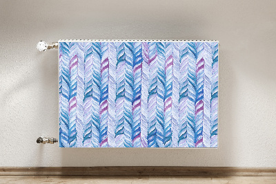 Magnetic radiator mat Flankeet pattern