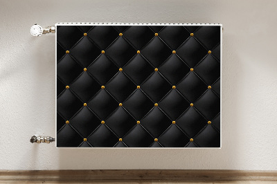 Decorative radiator mat Quilted pattern