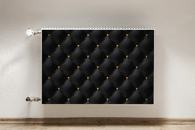 Decorative radiator mat Quilted pattern