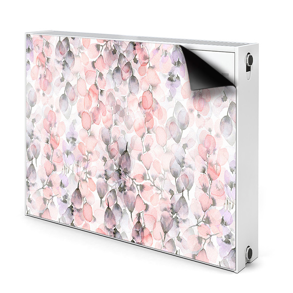 Printed radiator mat Painted flowers