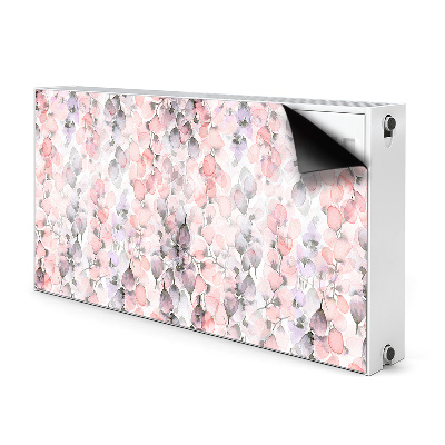 Printed radiator mat Painted flowers