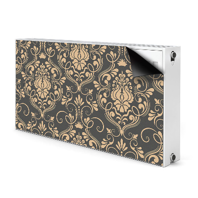 Magnetic radiator mat Golden ornament