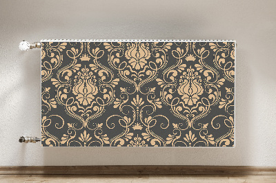 Magnetic radiator mat Golden ornament