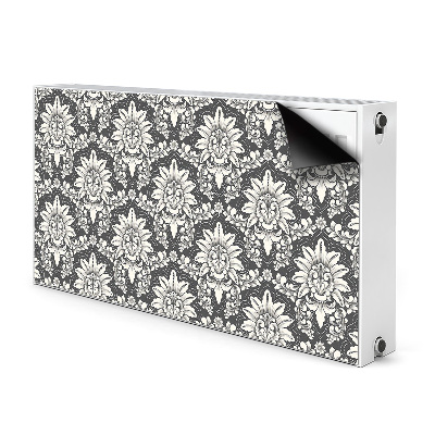 Radiator cover Damascus pattern