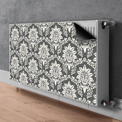 Radiator cover Damascus pattern