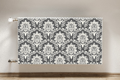 Radiator cover Damascus pattern