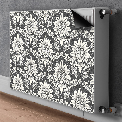 Radiator cover Damascus pattern