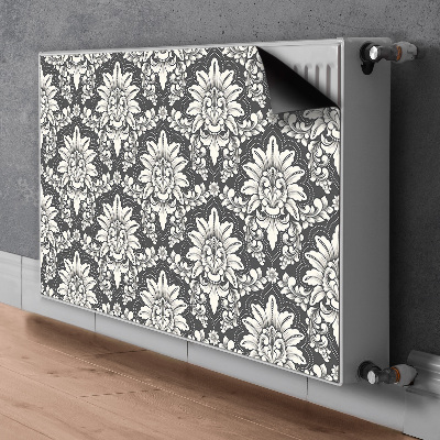 Radiator cover Damascus pattern