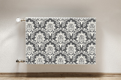 Radiator cover Damascus pattern