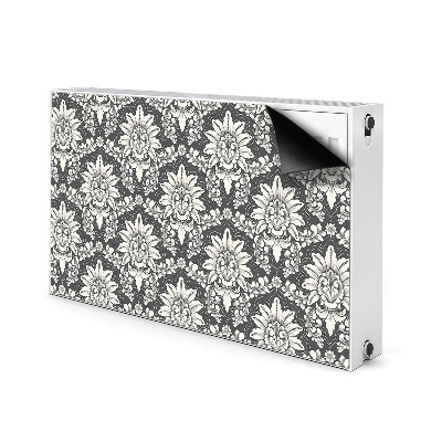 Radiator cover Damascus pattern