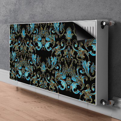 Radiator cover Baroque pattern